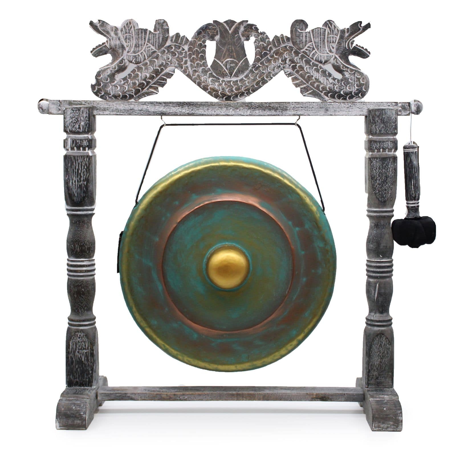 Medium Gong mit Ständer - 50cm - Greenwash