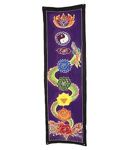 Chakra Drop Banner - Drache 175x53cm