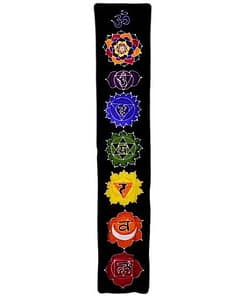 Chakra Drop Banner - Mitternacht 183x35cm