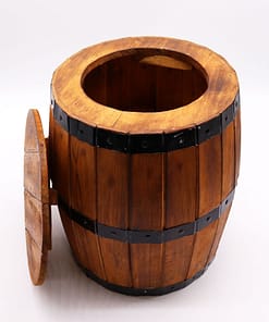 Alternative view of Bierfass Hocker - Natur