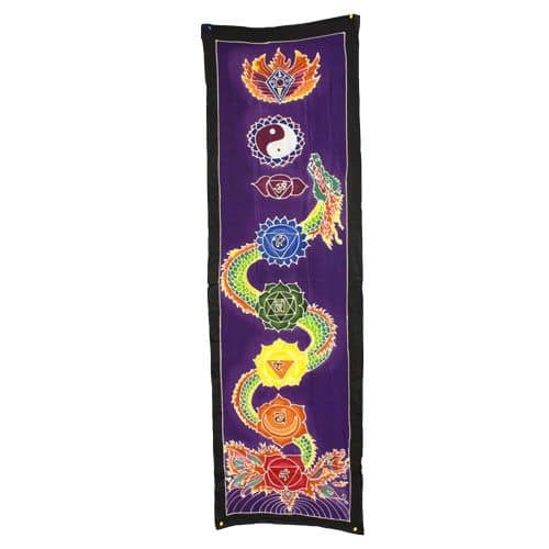 Chakra Drop Banner - Drache 175x53cm